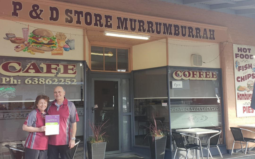 Hilltops restaurants display their hygiene Scores on Doors