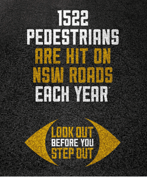 Pedestrians urged to ‘Look out before you step out’