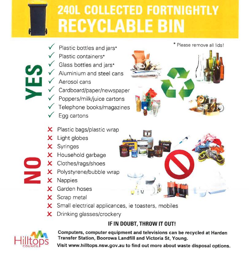 Residents urged to take extra steps to recycle