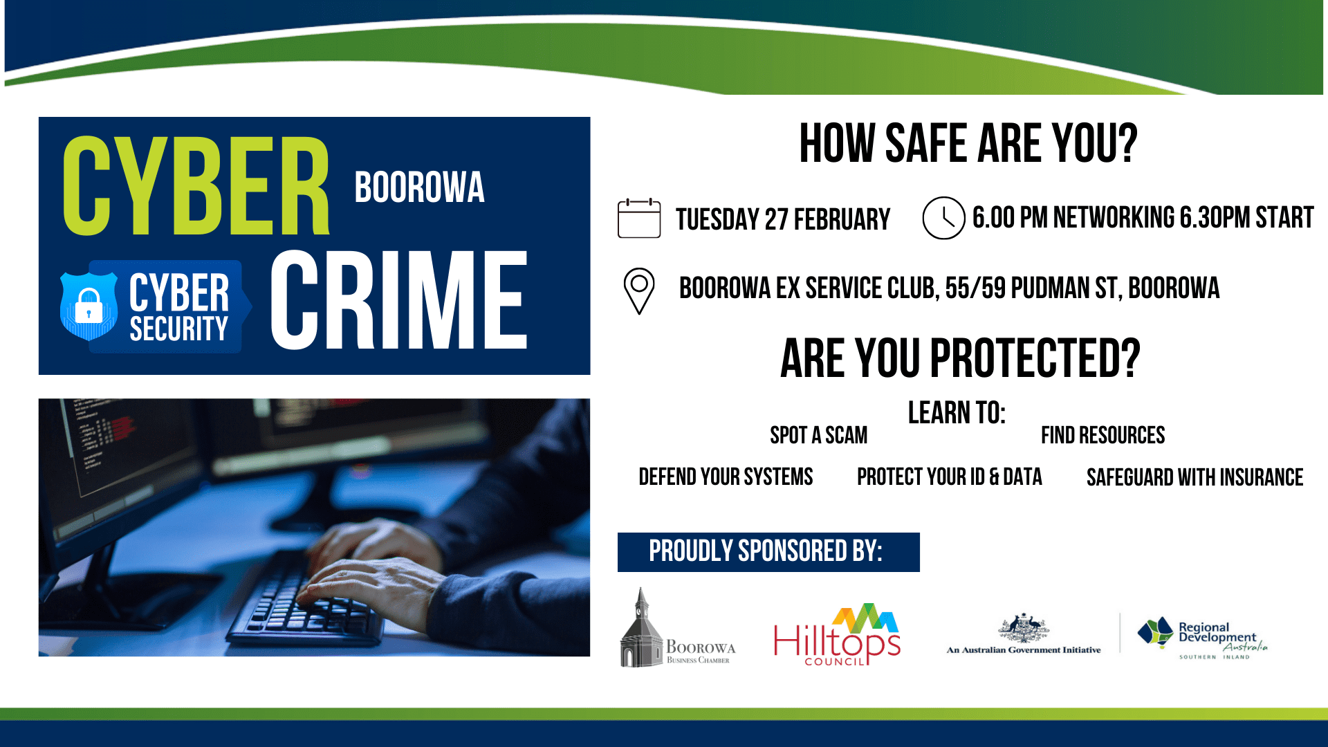 Media Release – 13 February 2024 – Boorowa Connect Event: Safeguarding Businesses Against Cyber Threats